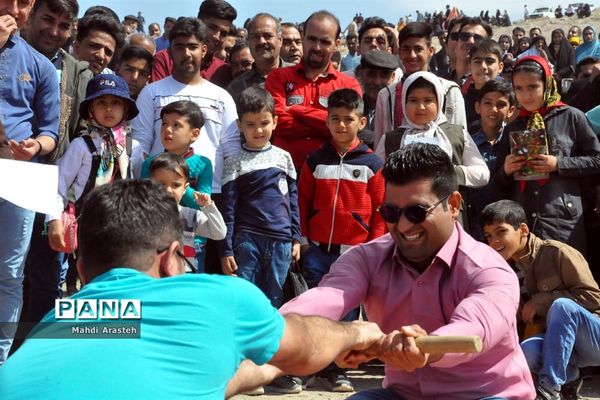 جشنواره بازی‌های بومی و محلی روستای ماژان شهرستان خوسف