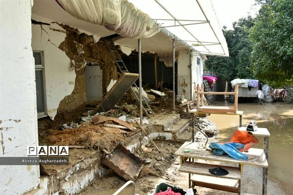 وضعیت مردم سیل‌زده در روستاهای دستنکلاه و تالارپشت سیمرغ