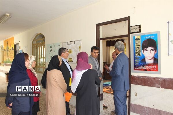 بازدید مسئولان آموزش و پرورش شهرستان بوشهر از اسکان مسافران در مدارس