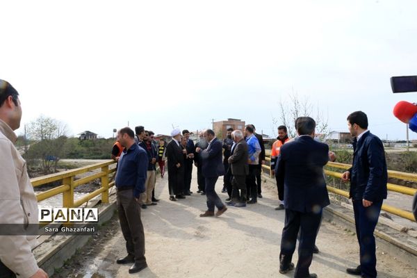 بازدید رئیس سازمان بازرسی کشور از مناطق سیل‌زده قائمشهر و ساری