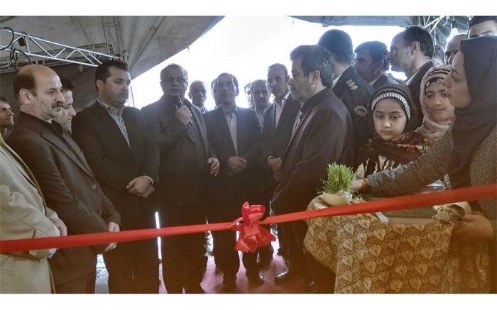 نمایشگاه ملی صنایع دستی در نور افتتاح شد