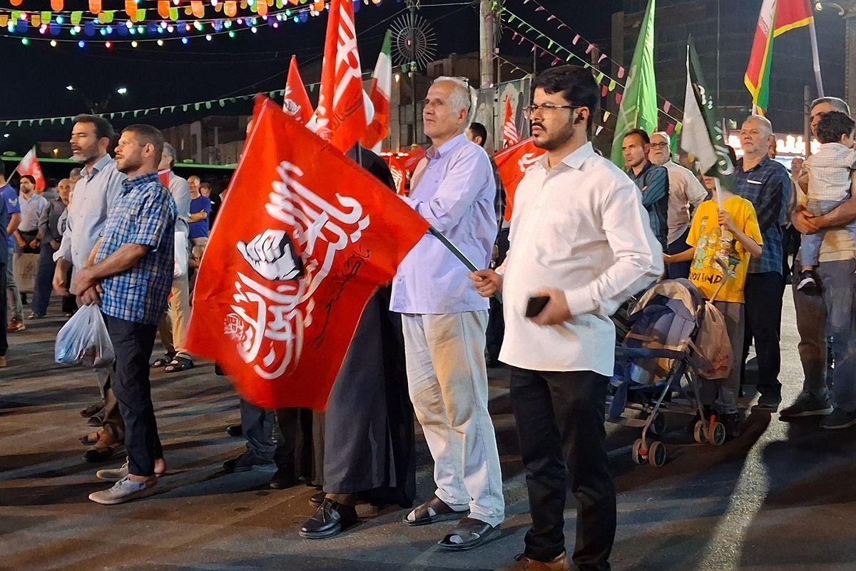 امت مبعوث شده در میدان 