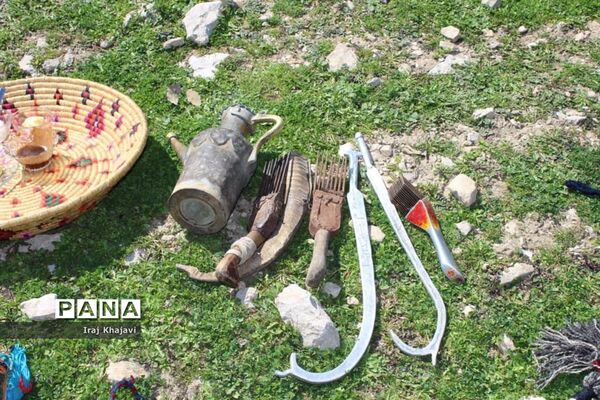 جشنواره غذاهای سنتی و صنایع دستی در روستای چمن سادات حسینی دهدزخوزستان
