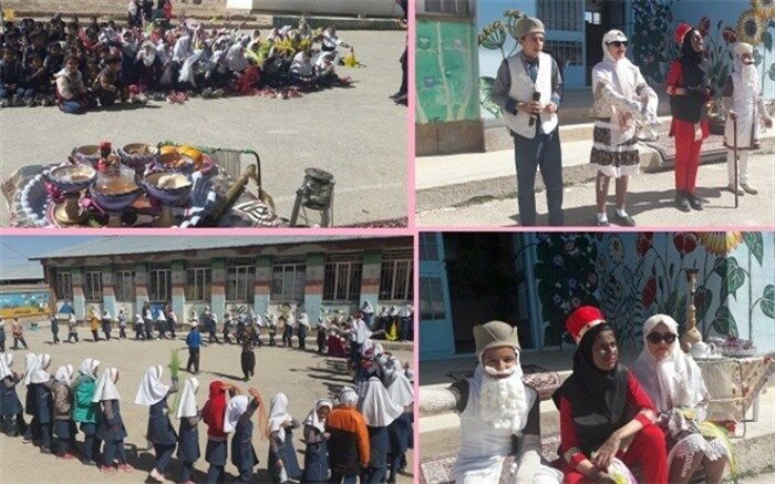 جشن استقبال از بهار درمدارس شهرستان سمیرم