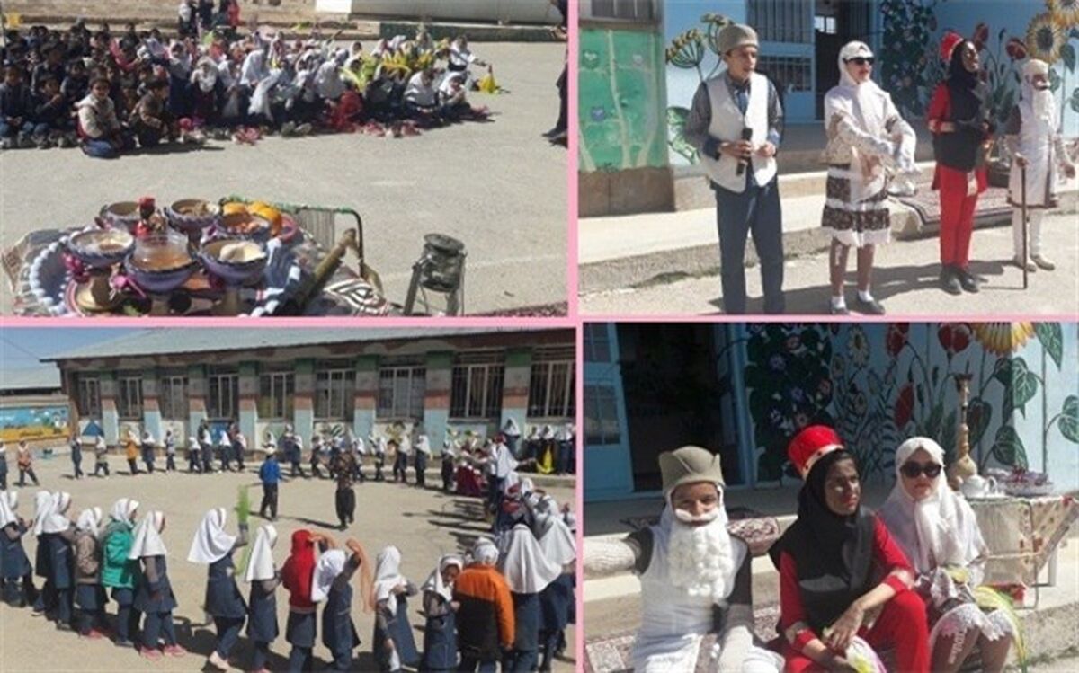 جشن استقبال از بهار درمدارس شهرستان سمیرم