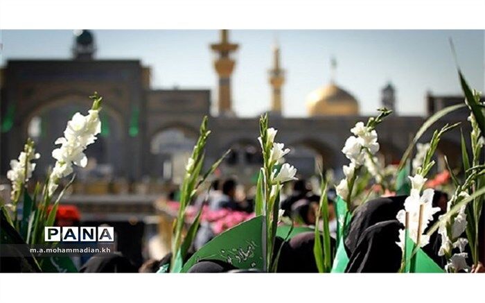 حرم مطهررضوی در شب میلاد جوادالائمه(ع) گلباران می شود