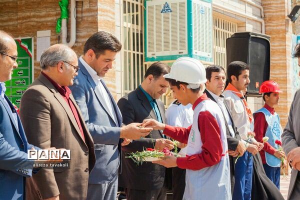 مانور استانی پیشگیری از حوادث چهارشنبه آخر سال در مشهد