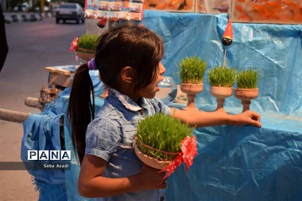 دکه های نوروزی در گله دار