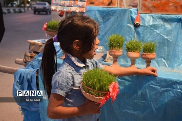 دکه های نوروزی در گله دار