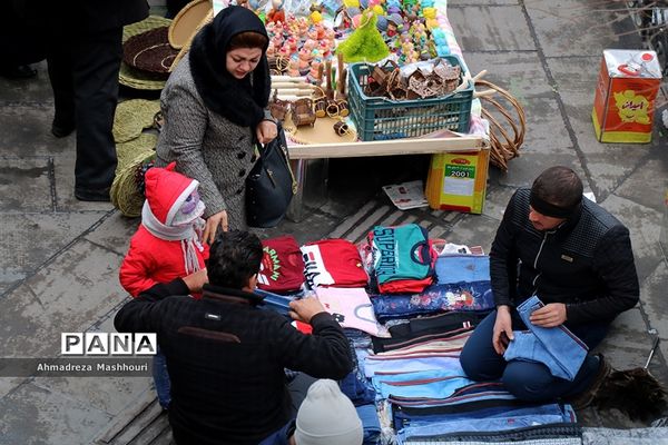حال و هوای بازار تبریز شب عید