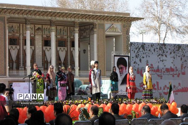 تجلیل از نارنجی پوشان و سفیران پاکیزگی در شیراز