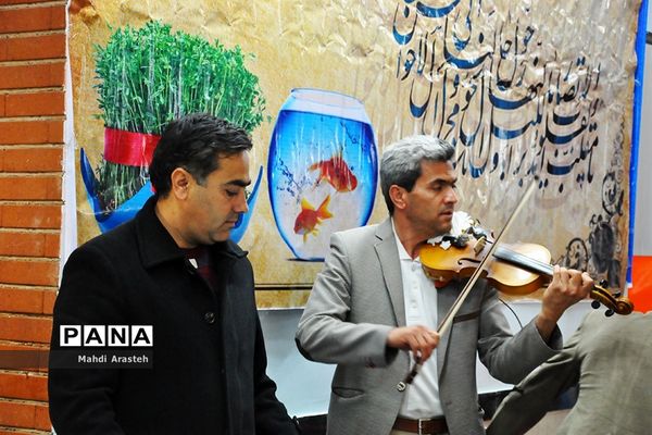 جشن صدای پای بهار درتوانبخشی حضرت علی اکبر (ع) شهرستان بیرجند