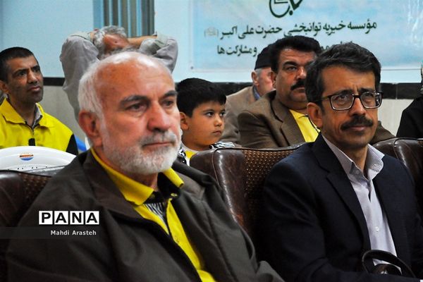 جشن صدای پای بهار درتوانبخشی حضرت علی اکبر (ع) شهرستان بیرجند