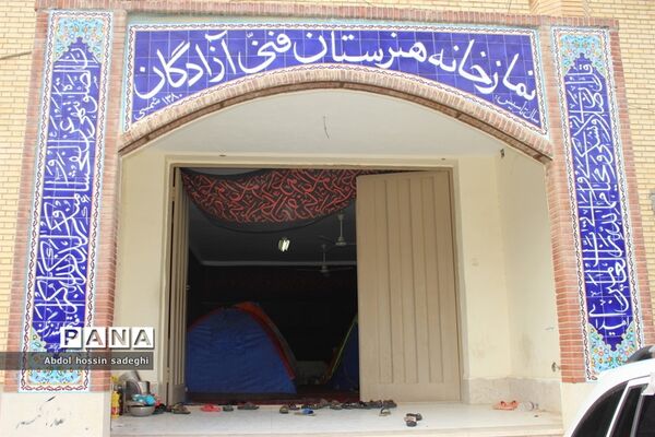 اسکان مسافران نوروزی در مدارس بوشهر-۱