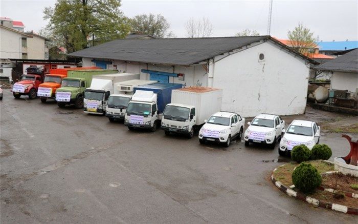 ارسال مواد غذایی و اقلام مورد نیاز سیل زدگان از گیلان