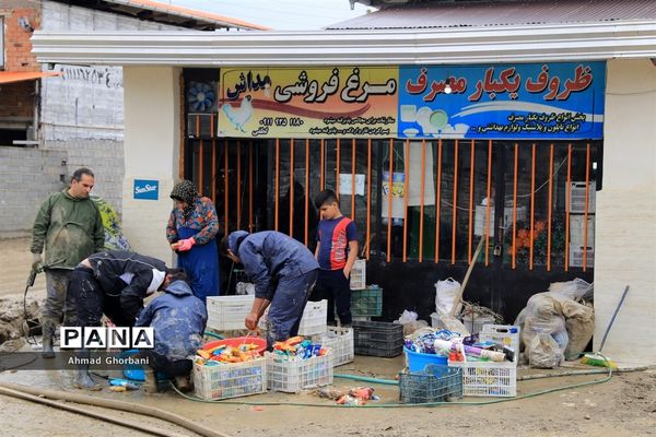 وضعیت مردم روستاهای سیل‌زده سیمرغ