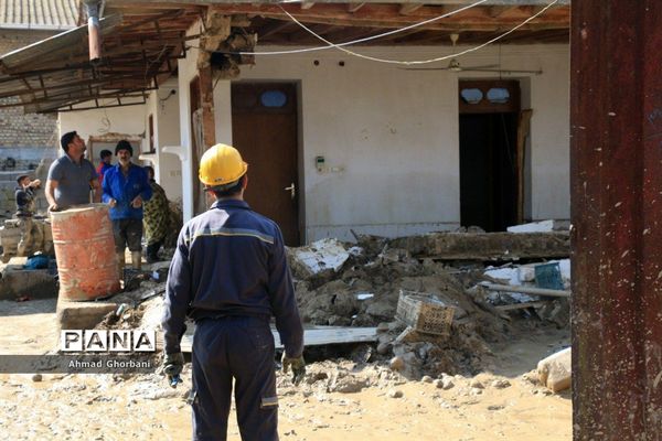 وضعیت مردم روستاهای سیل‌زده سیمرغ