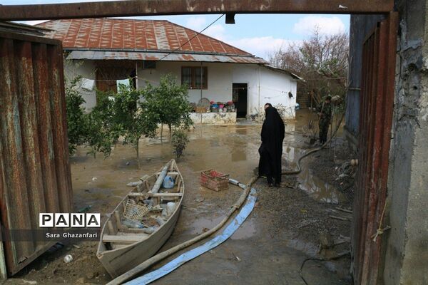 زندگی مردم سیل‌زده روستاهای شهرستان سیمرغ