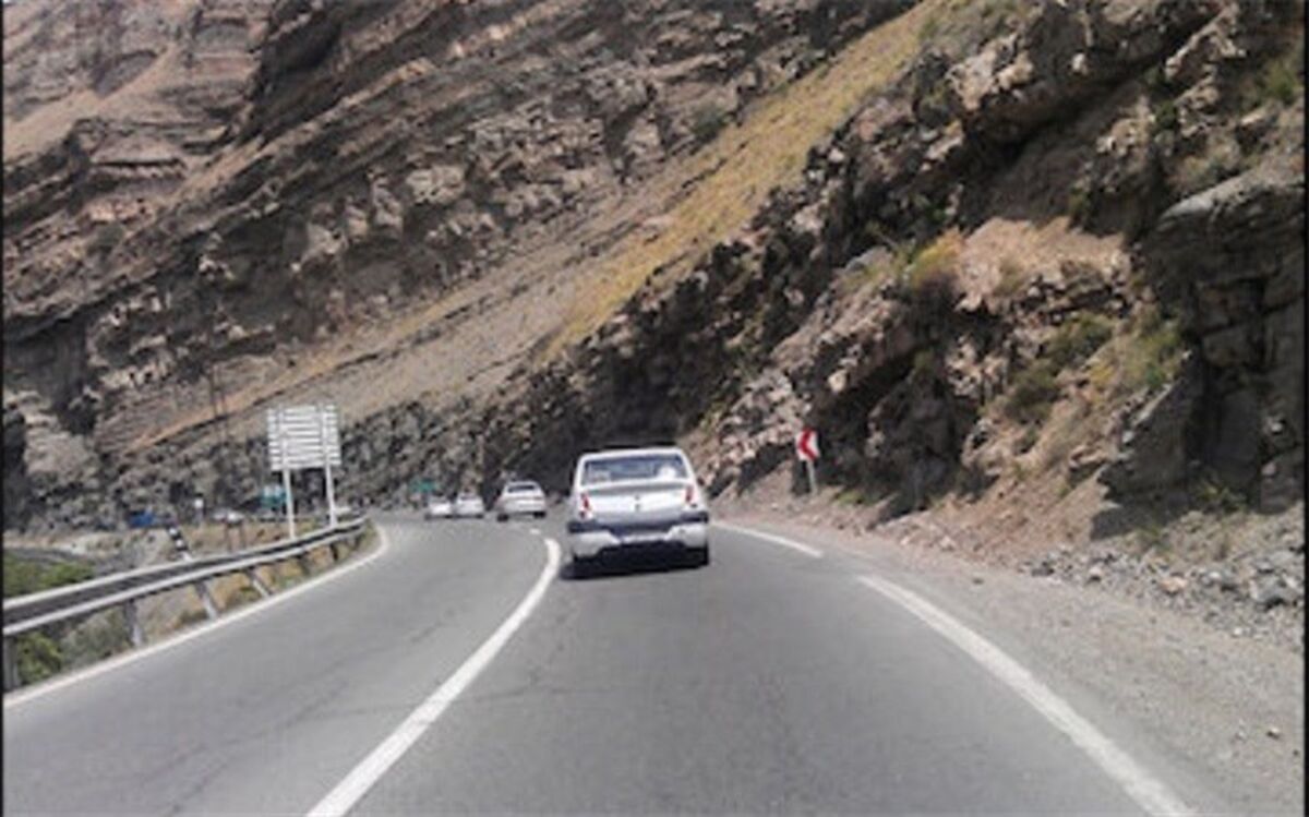 بازگشایی جاده کرج - چالوس