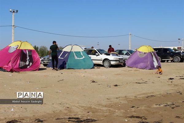 مسافران نوروزی در بوشهر-3