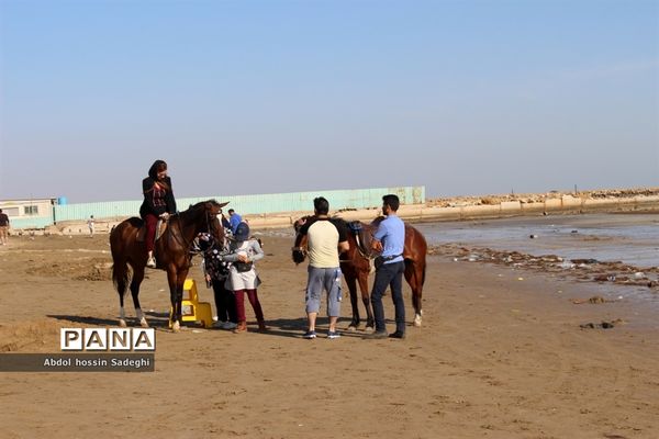 مسافران نوروزی در بوشهر-3
