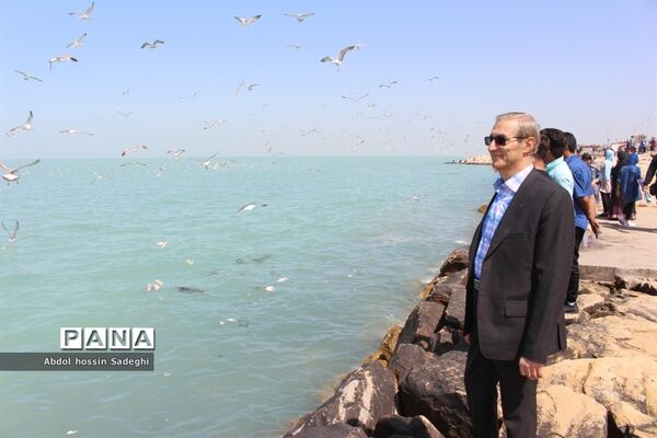 مسافران نوروزی در بوشهر-3