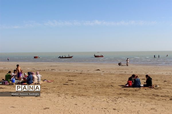 مسافران نوروزی در بوشهر-3