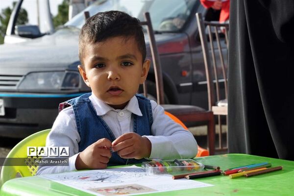 برپایی ایستگاه جمعیت جوانان هلال احمر شهرستان خوسف