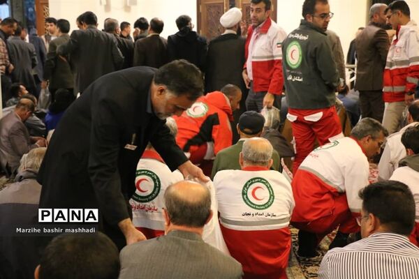 مراسم بزرگداشت جانباختگان حادثه سیل در شیراز