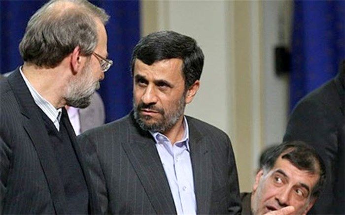 واکنش دفتر لاریجانی به ادعای احمدی‌نژاد: دروغ است