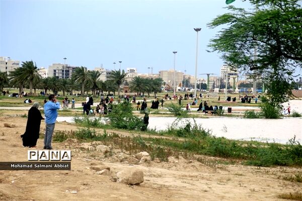 افزایش سطح آب رود کارون در اهواز