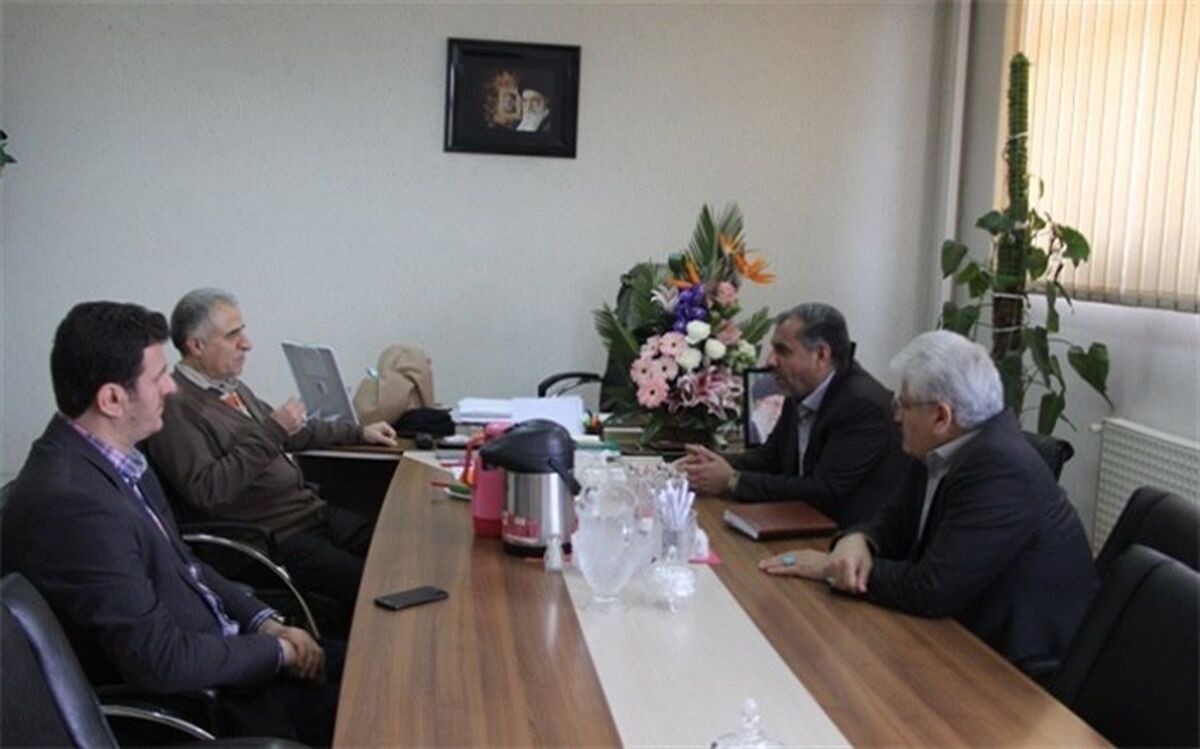 دیدار فرماندار ری با فرمانده ناحیه مقاومت حضرت عبدالعظیم الحسنی (ع)