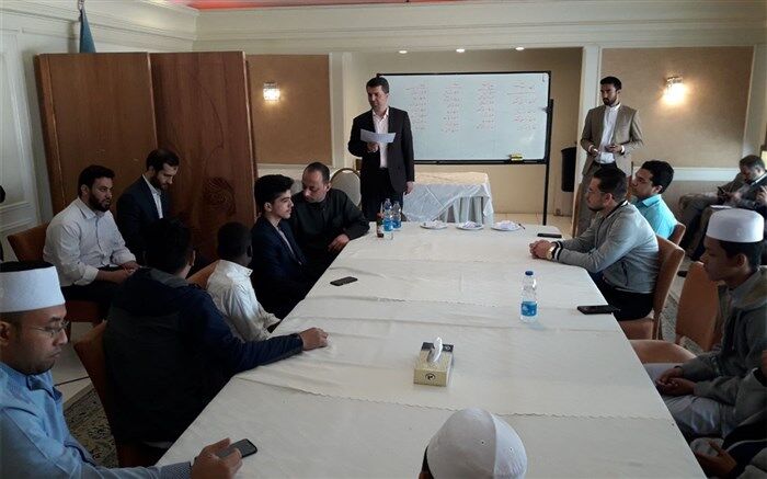 مراسم قرعه‌کشی راه‌یافتگان مرحله نهایی دانش‌آموزان  پسر جهان اسلام برگزار شد