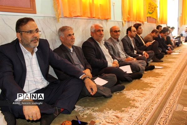 جشن ولادت امام حسین(ع)، حضرت ابوالفضل(ع) و امام سجاد(ع) در اداره کل آموزش و پرورش استان بوشهر