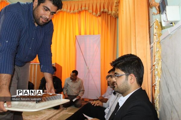 جشن میلاد حضرت  ابوالفضل و روز جانباز و حمایت از خدمات سپاه پاسداران در آموزش و پرورش استان بوشهر