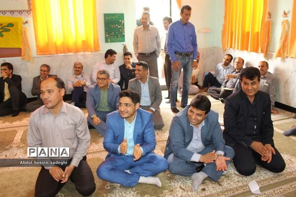 جشن میلاد حضرت  ابوالفضل و روز جانباز و حمایت از خدمات سپاه پاسداران در آموزش و پرورش استان بوشهر