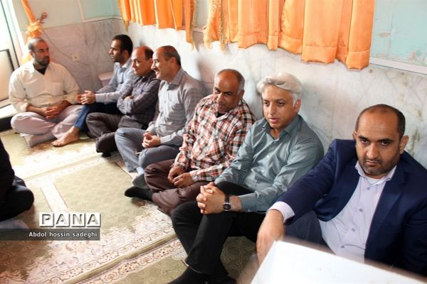 جشن میلاد حضرت  ابوالفضل و روز جانباز و حمایت از خدمات سپاه پاسداران در آموزش و پرورش استان بوشهر