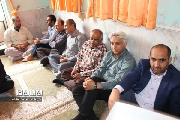 جشن میلاد حضرت  ابوالفضل و روز جانباز و حمایت از خدمات سپاه پاسداران در آموزش و پرورش استان بوشهر