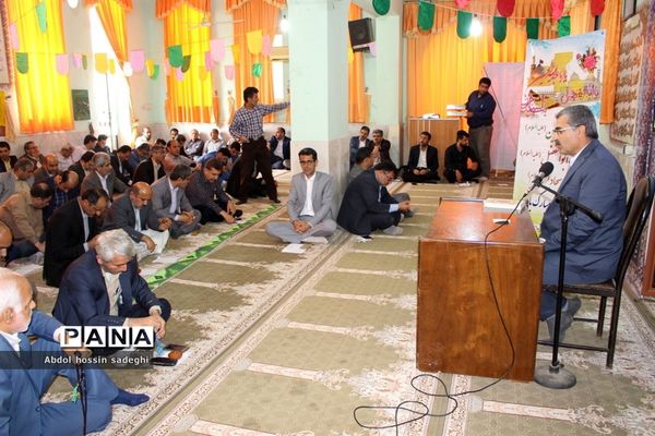 جشن میلاد حضرت  ابوالفضل و روز جانباز و حمایت از خدمات سپاه پاسداران در آموزش و پرورش استان بوشهر