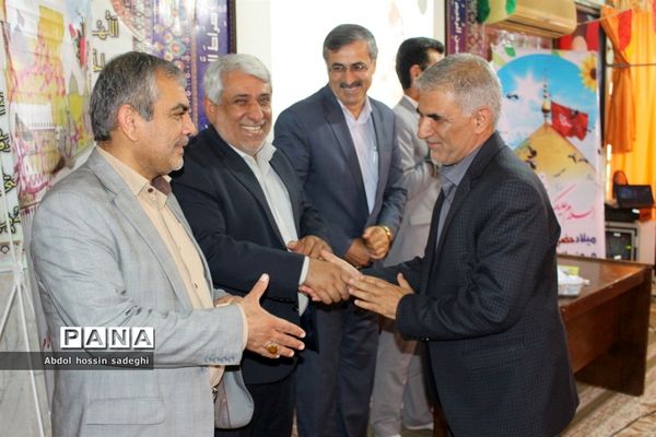 جشن میلاد حضرت  ابوالفضل و روز جانباز و حمایت از خدمات سپاه پاسداران در آموزش و پرورش استان بوشهر