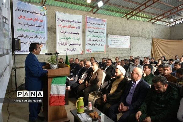 آیین اولین نشاء مکانیزه برنج کشور در روستای باقرتنگه بابلسر
