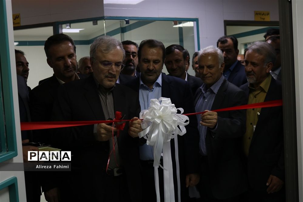 افتتاح اورژانس جدید بیمارستان ابن سینا در شیراز