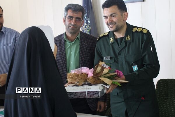 دیدار مسئولان آموزش و پرورش استان سمنان با پاسداران سپاه قائم آل محمد (عج) سمنان