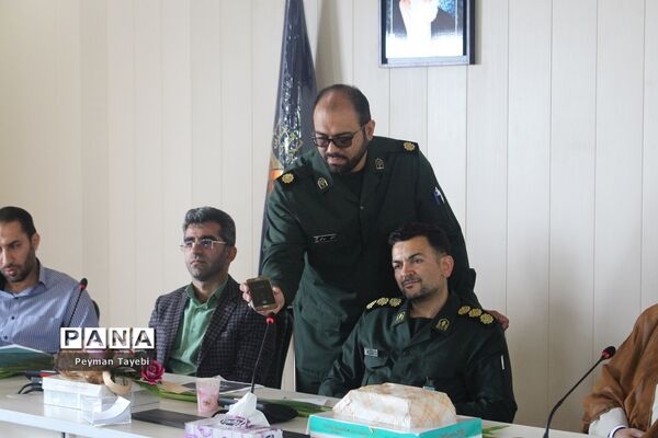 دیدار مسئولان آموزش و پرورش استان سمنان با پاسداران سپاه قائم آل محمد (عج) سمنان