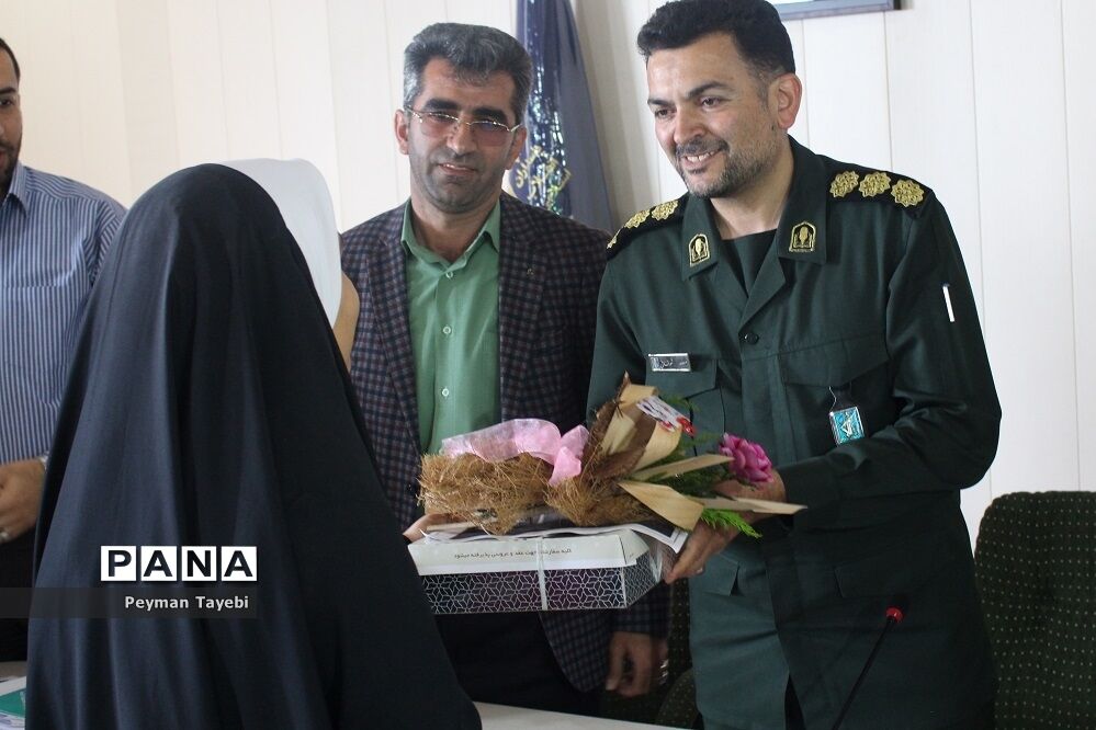 دیدار مسئولان آموزش و پرورش استان سمنان با پاسداران سپاه قائم آل محمد (عج) سمنان