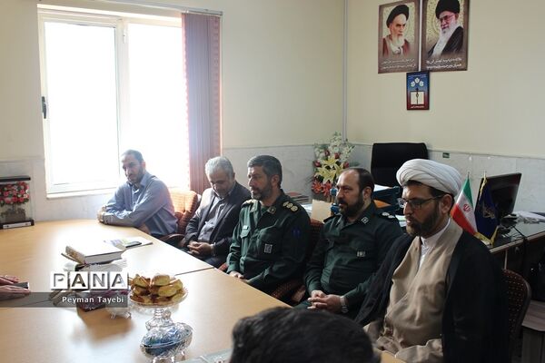 دیدار مسئولان آموزش و پرورش استان سمنان با پاسداران سپاه قائم آل محمد (عج) سمنان