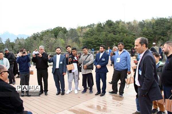 پل طبیعت میزبان شرکت کنندگان مسابقات بین المللی قرآن کریم