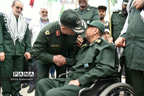 نماز جمعه و راهپیمایی مردم بابلسر