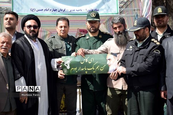 راهپیمایی مردم تبریز در حمایت از سپاه پاسداران انقلاب اسلامی