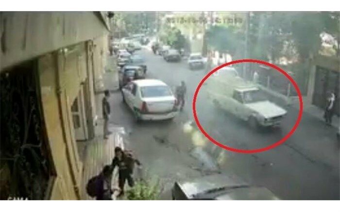 متهم معروف به «راننده وانت جنجالی» پاکبان محله می‌شود